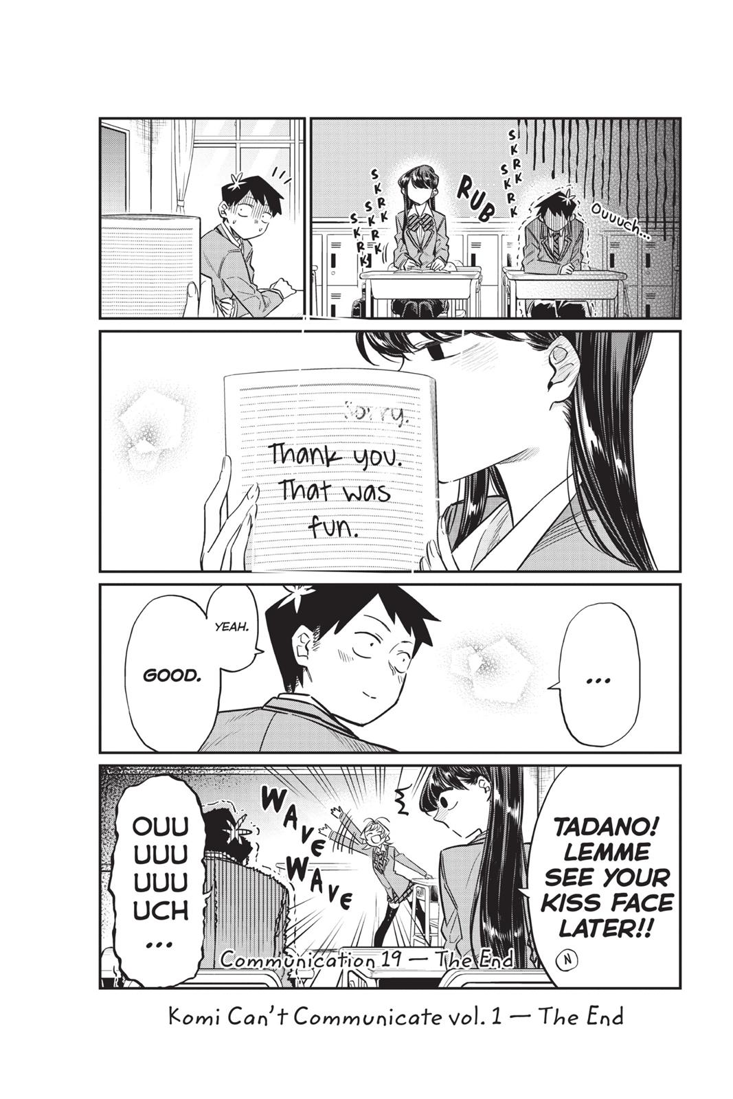 Komi Can’t Communicate Chapter 19