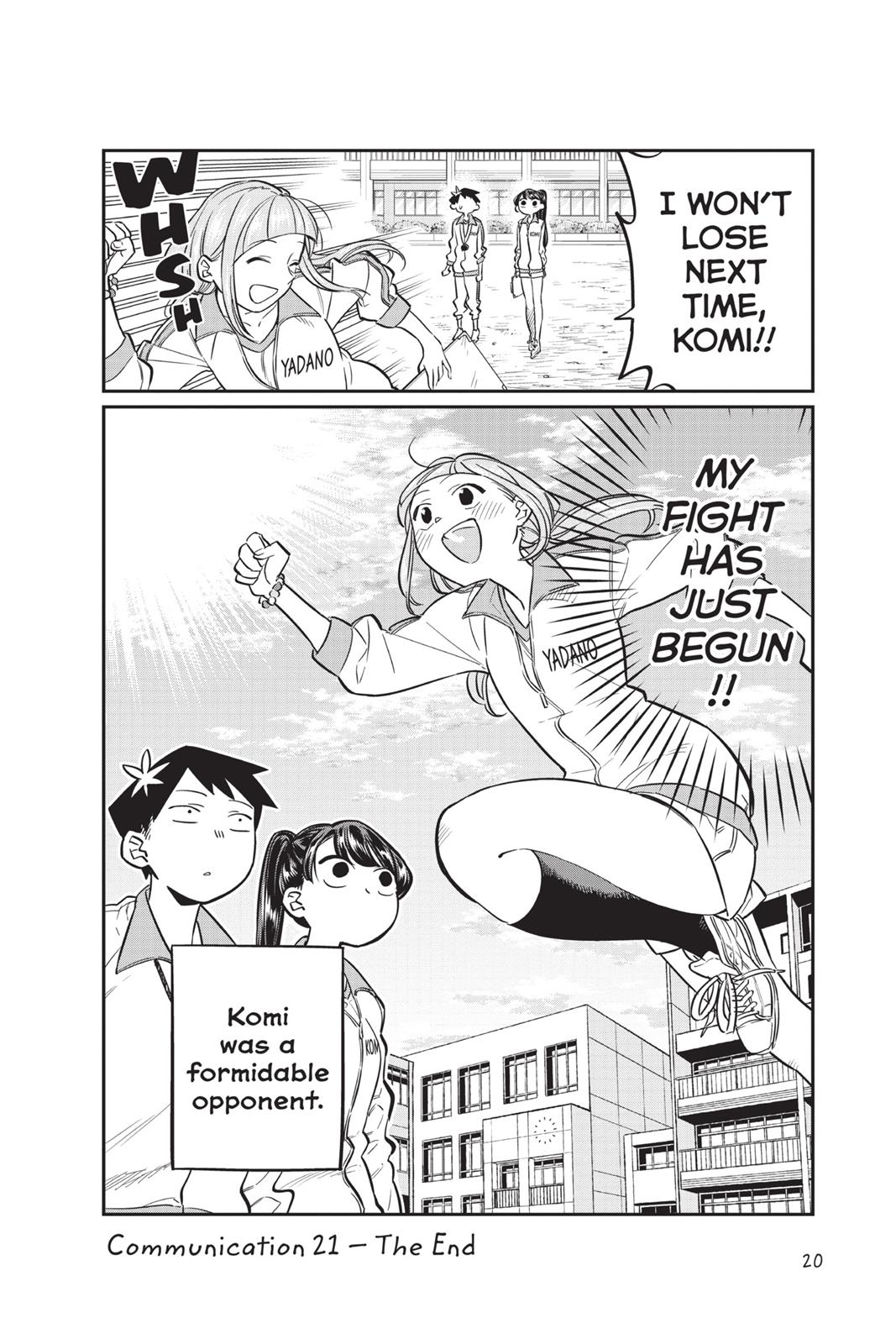 Komi Can’t Communicate Chapter 21