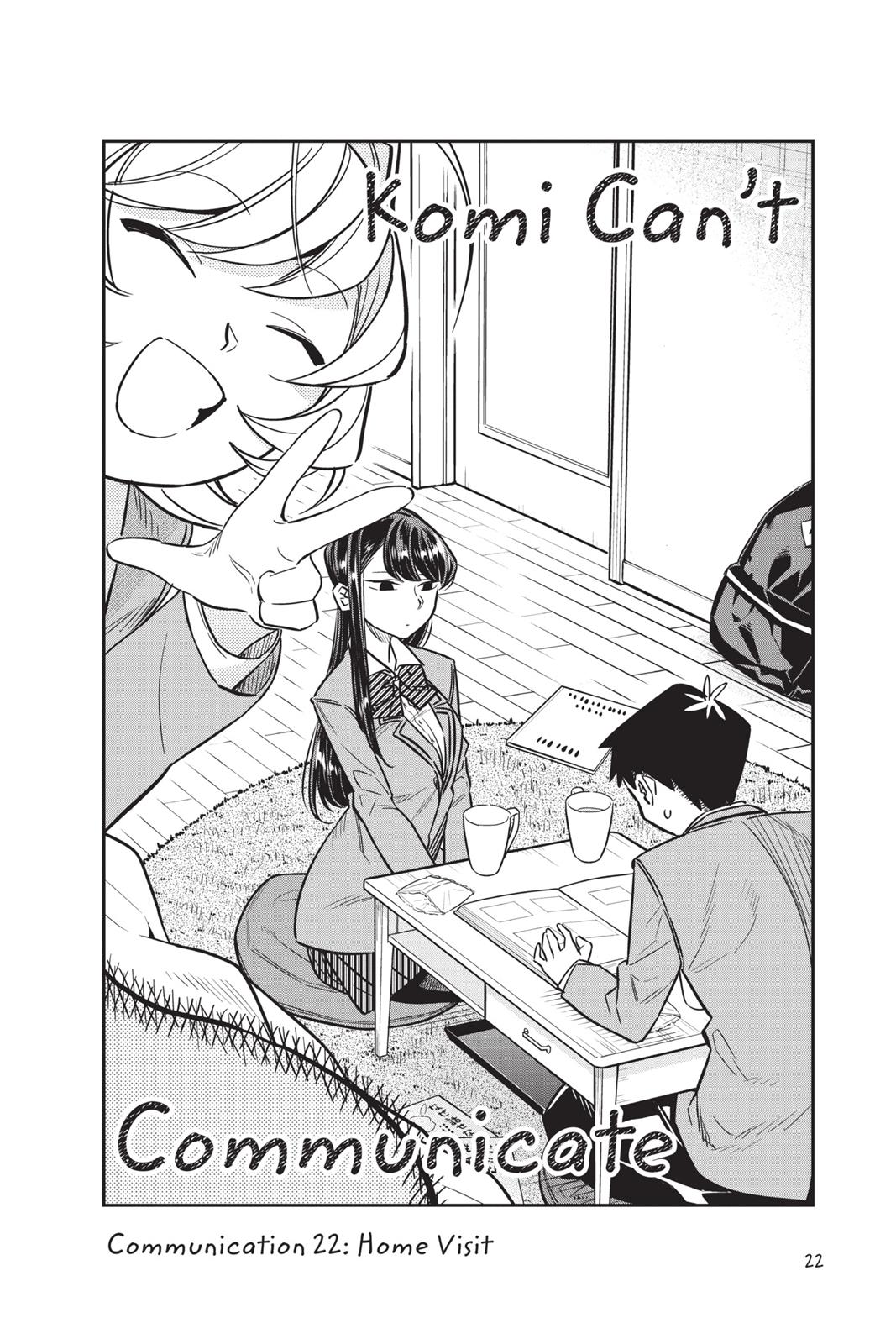 Komi Can’t Communicate Chapter 22