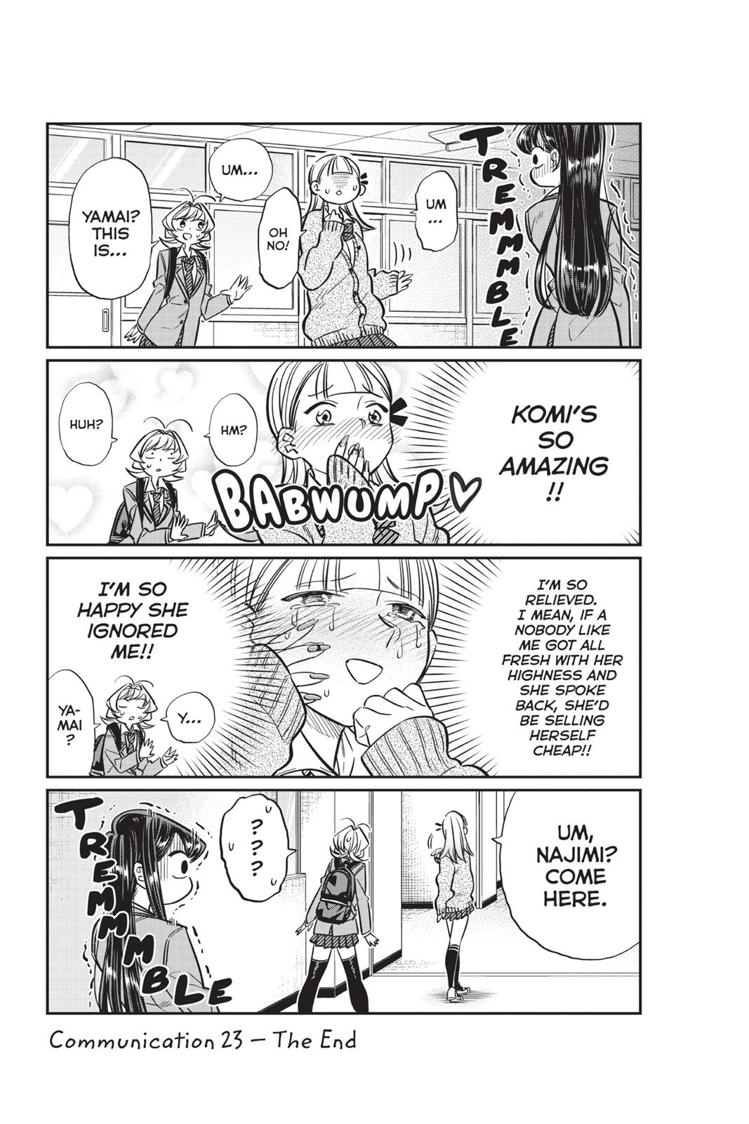 Komi Can’t Communicate Chapter 23