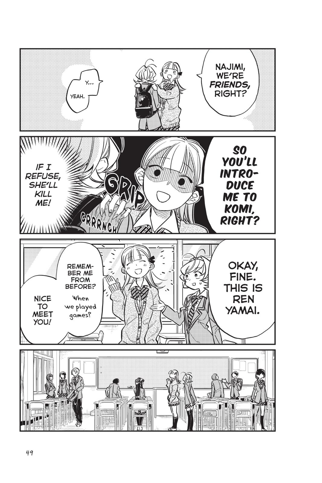 Komi Can’t Communicate Chapter 24