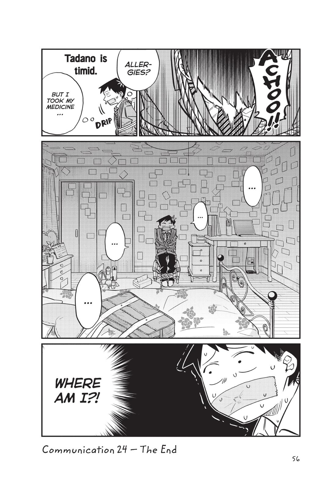 Komi Can’t Communicate Chapter 24