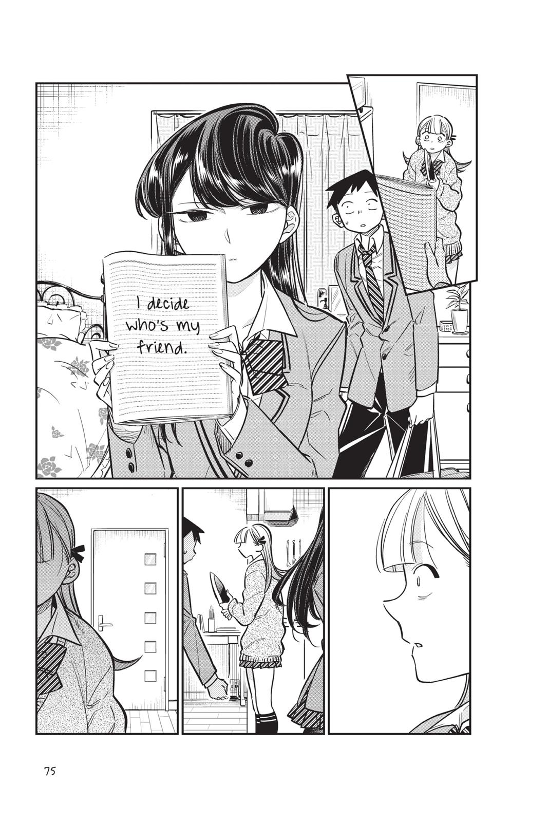 Komi Can’t Communicate Chapter 25