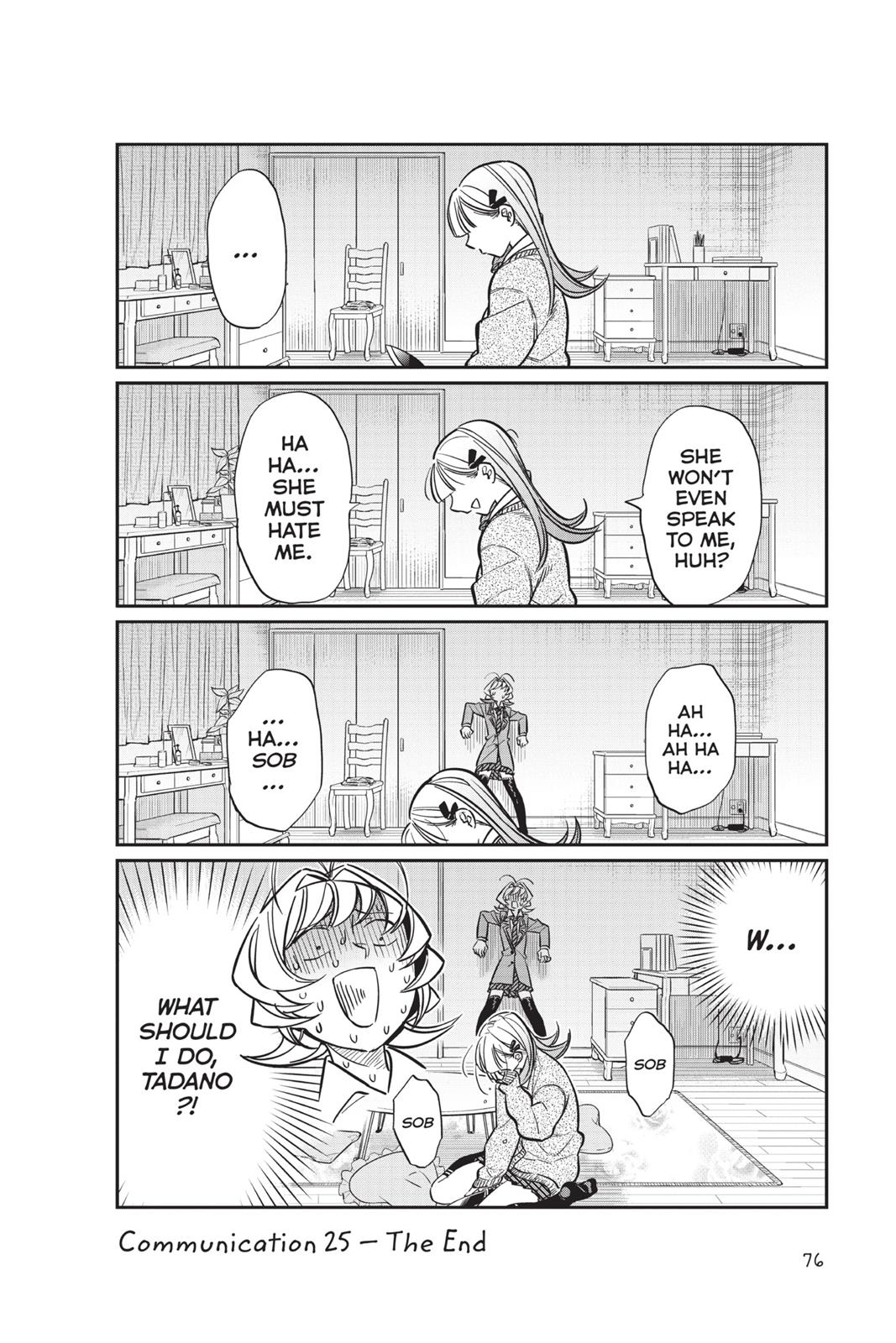 Komi Can’t Communicate Chapter 25