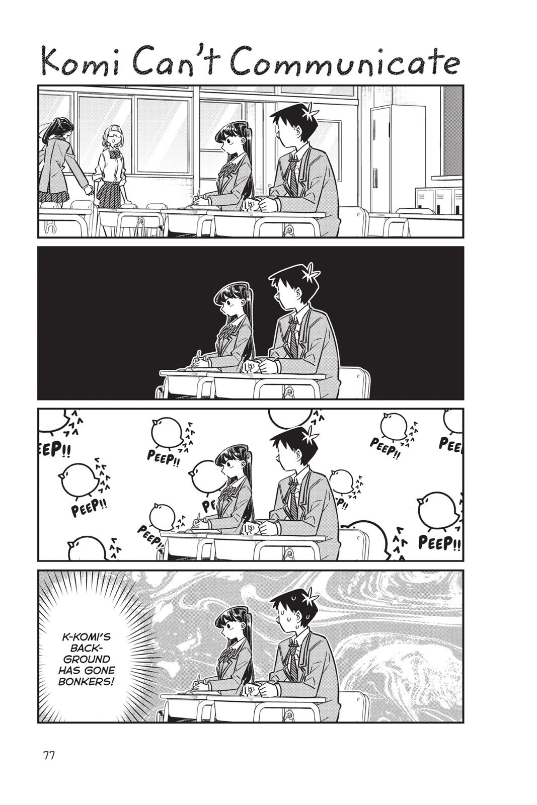 Komi Can’t Communicate Chapter 26