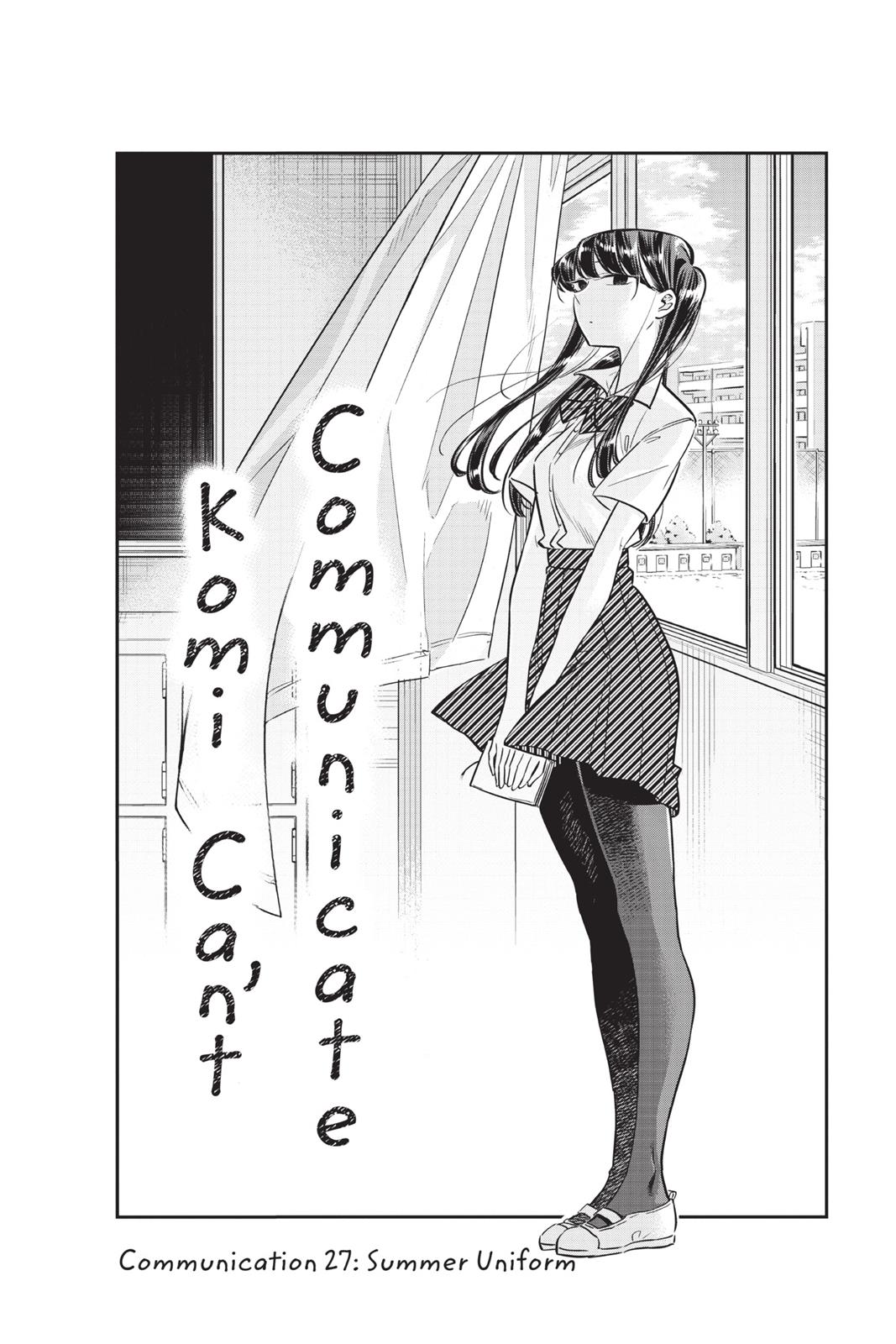 Komi Can’t Communicate Chapter 27