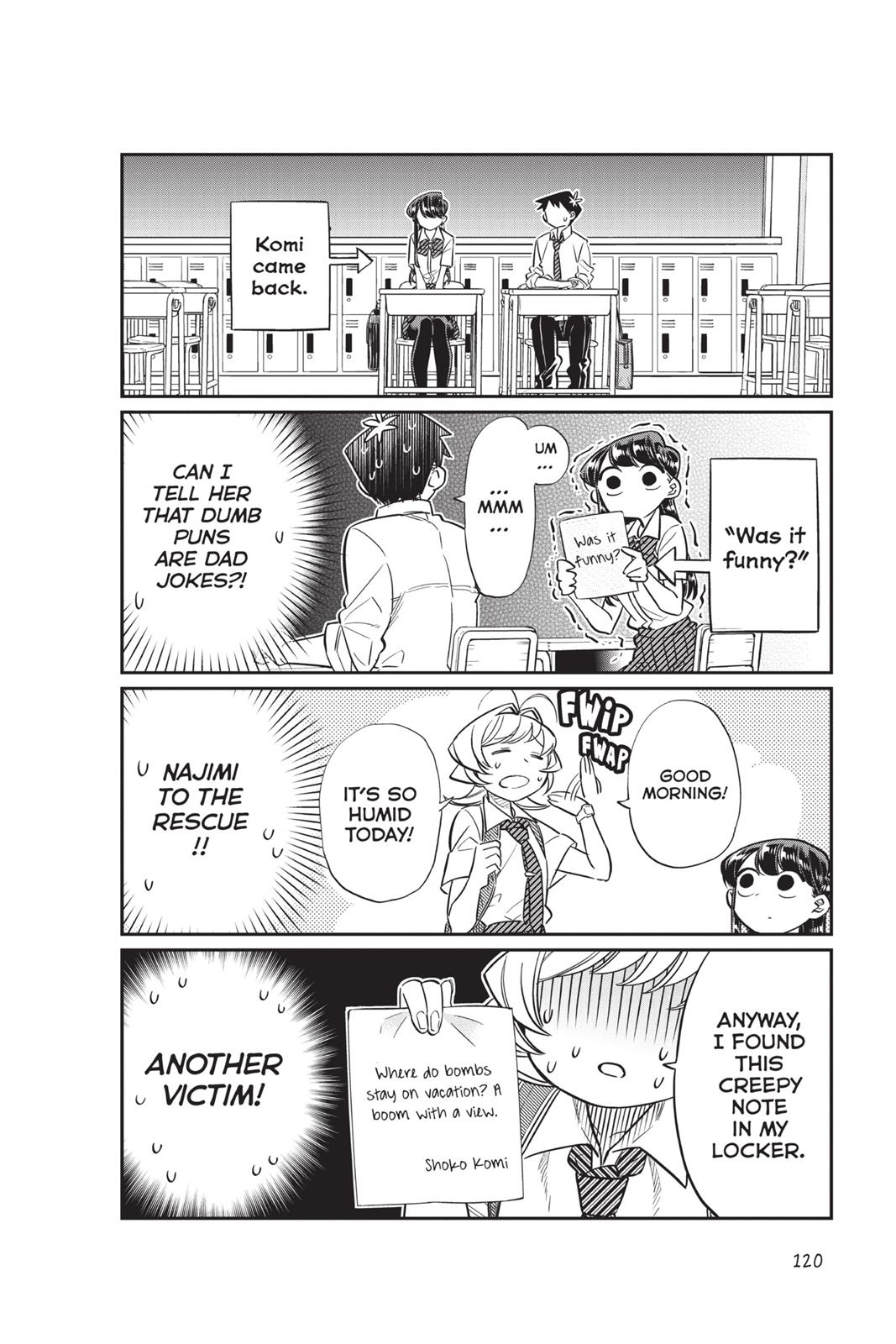 Komi Can’t Communicate Chapter 29