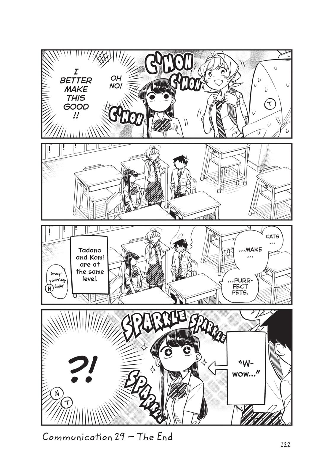 Komi Can’t Communicate Chapter 29