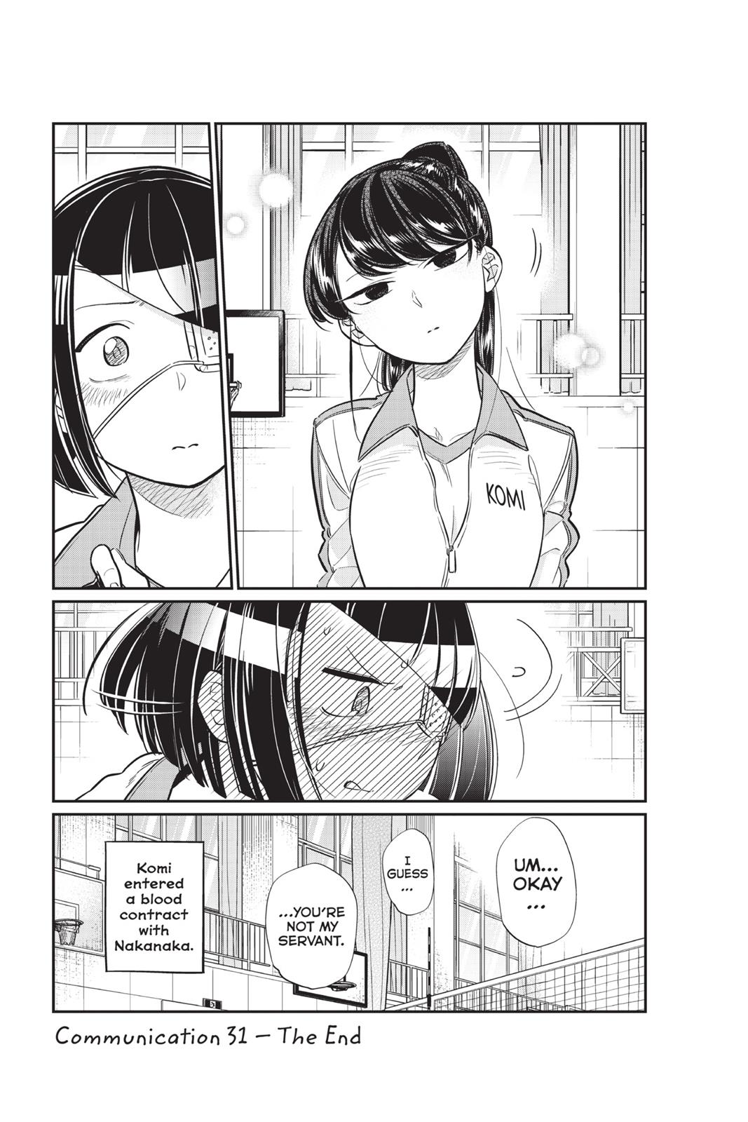 Komi Can’t Communicate Chapter 31