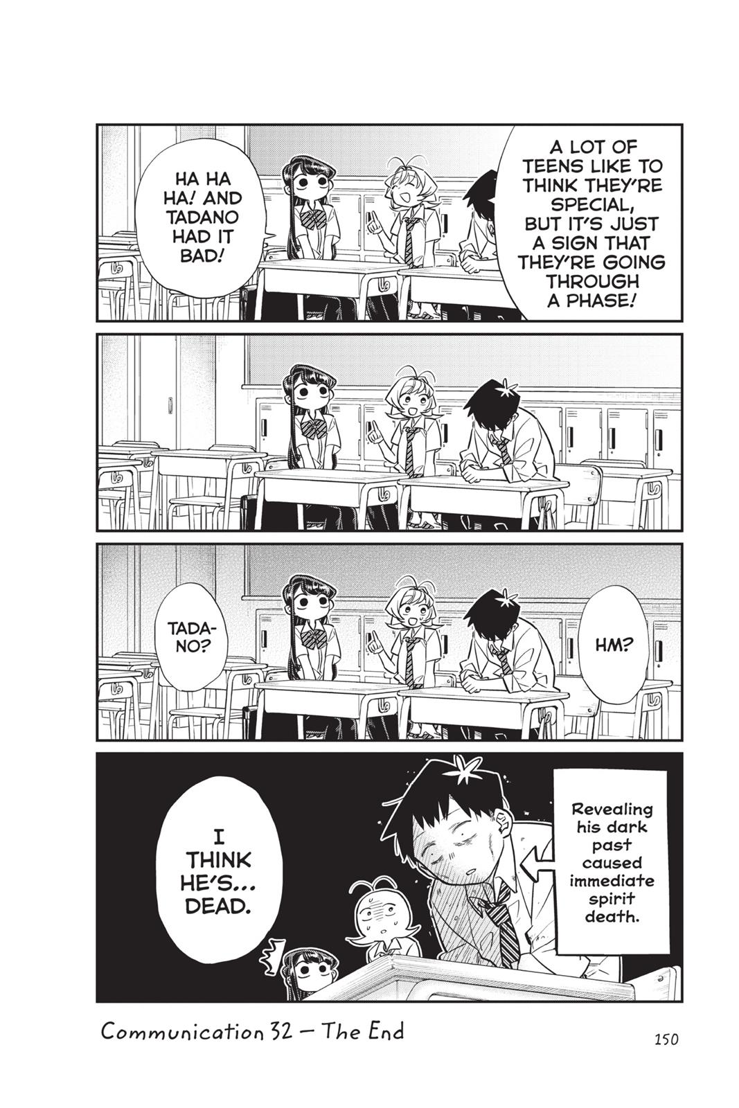 Komi Can’t Communicate Chapter 32