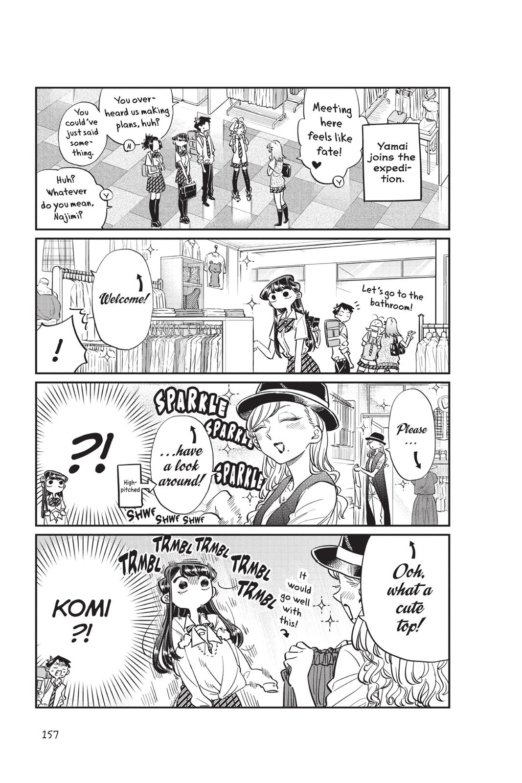 Komi Can’t Communicate Chapter 33
