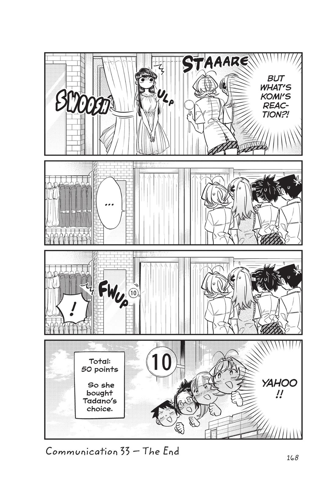 Komi Can’t Communicate Chapter 33