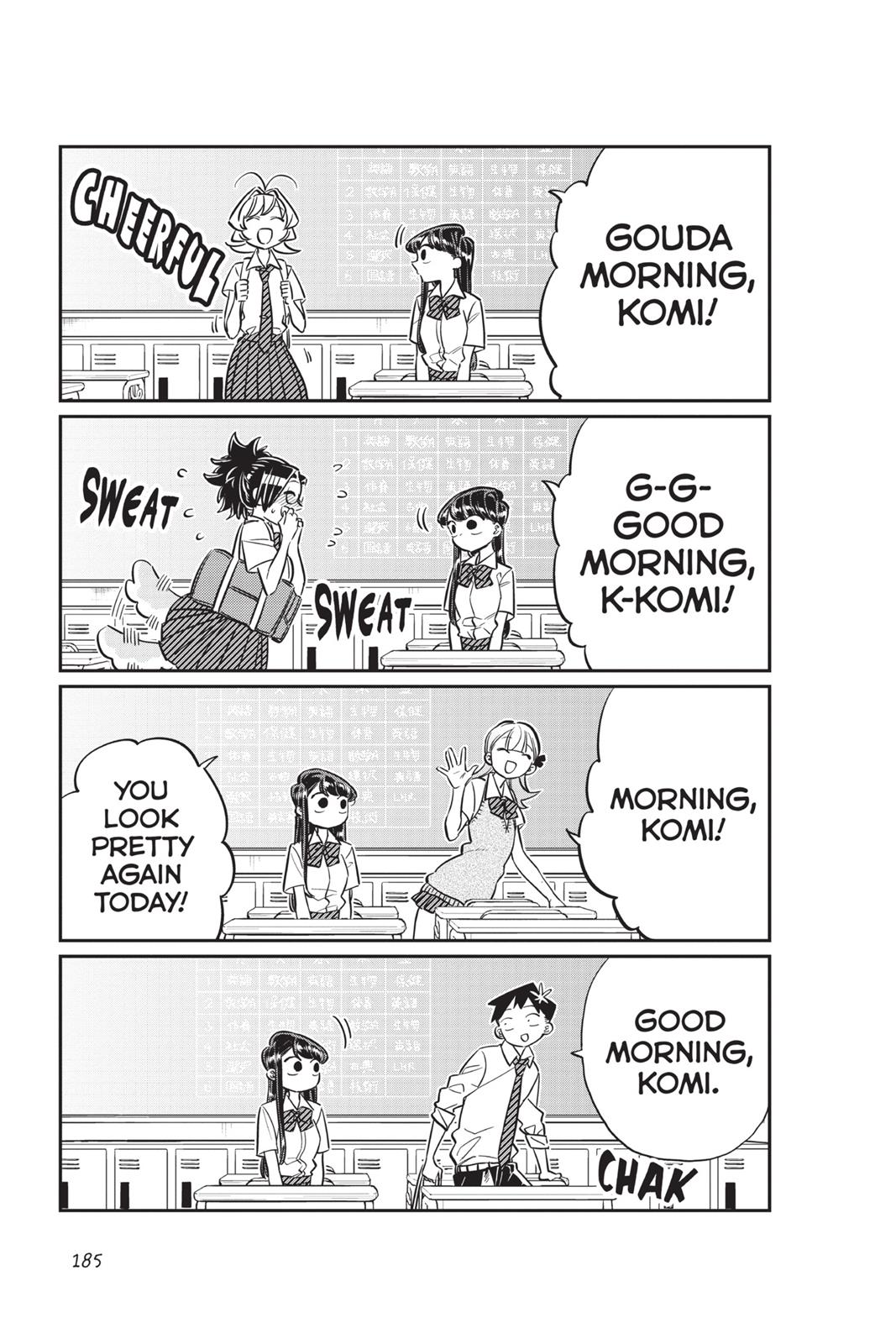 Komi Can’t Communicate Chapter 34
