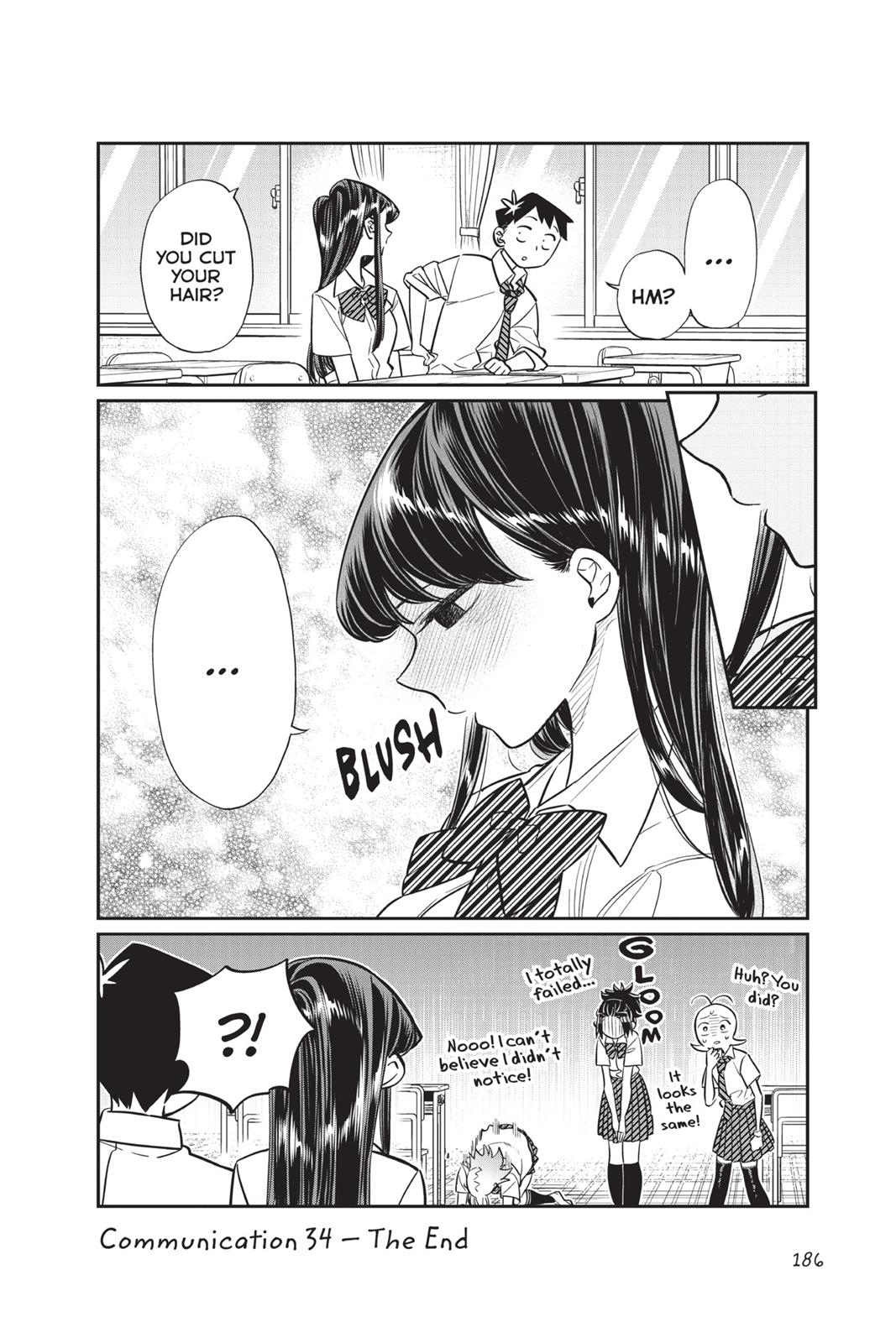 Komi Can’t Communicate Chapter 34