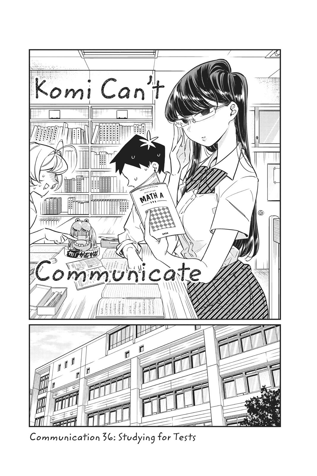 Komi Can’t Communicate Chapter 36
