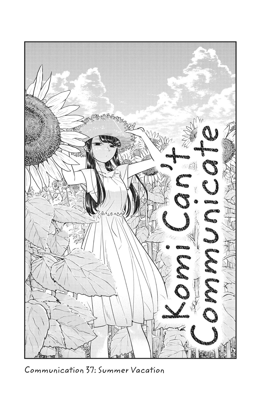 Komi Can’t Communicate Chapter 37