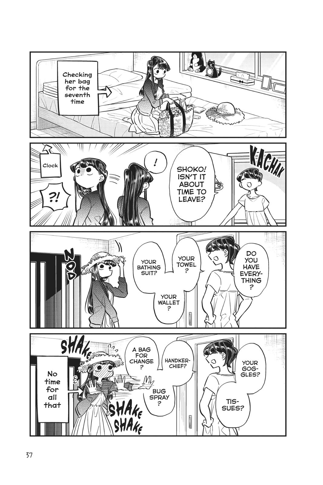 Komi Can’t Communicate Chapter 38
