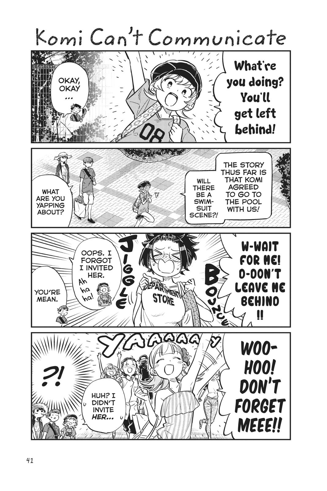 Komi Can’t Communicate Chapter 39
