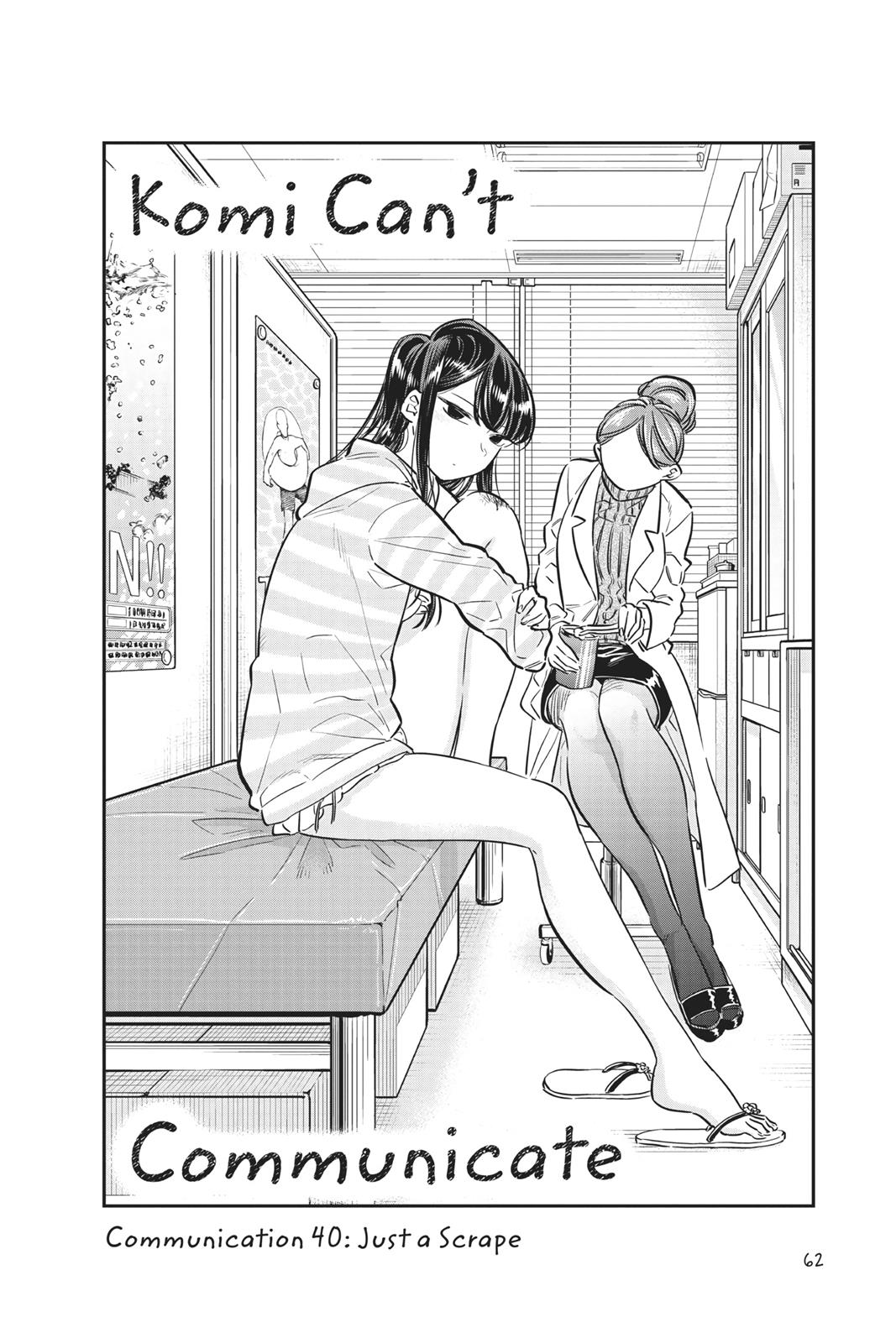 Komi Can’t Communicate Chapter 40