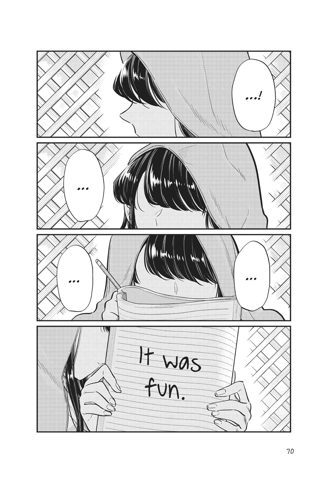 Komi Can’t Communicate Chapter 40