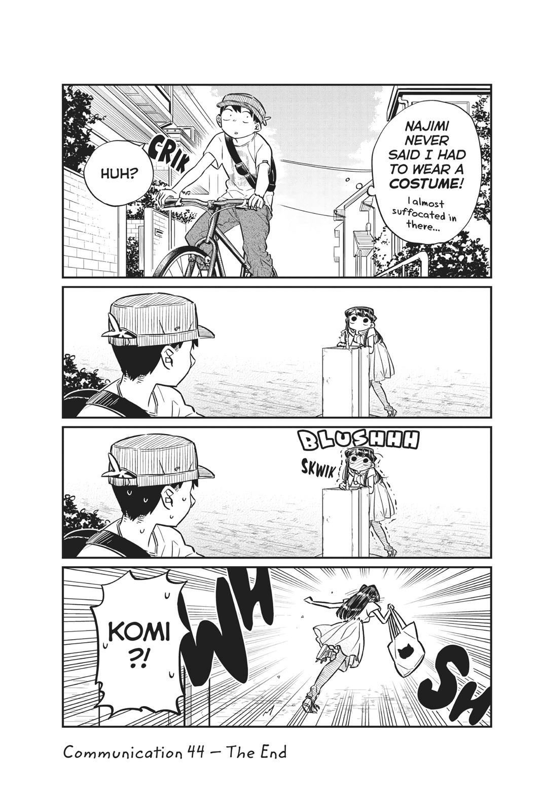 Komi Can’t Communicate Chapter 44