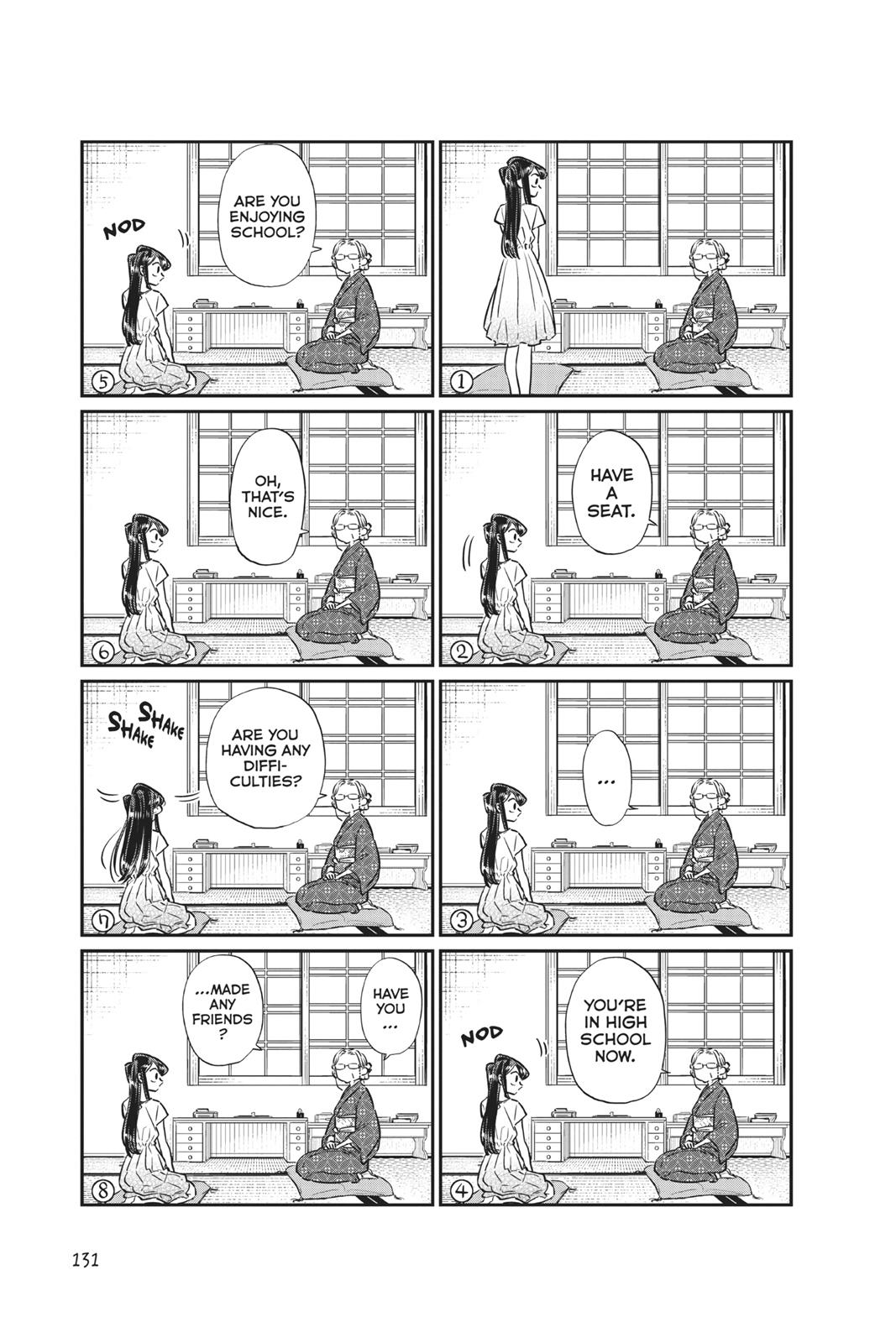 Komi Can’t Communicate Chapter 45