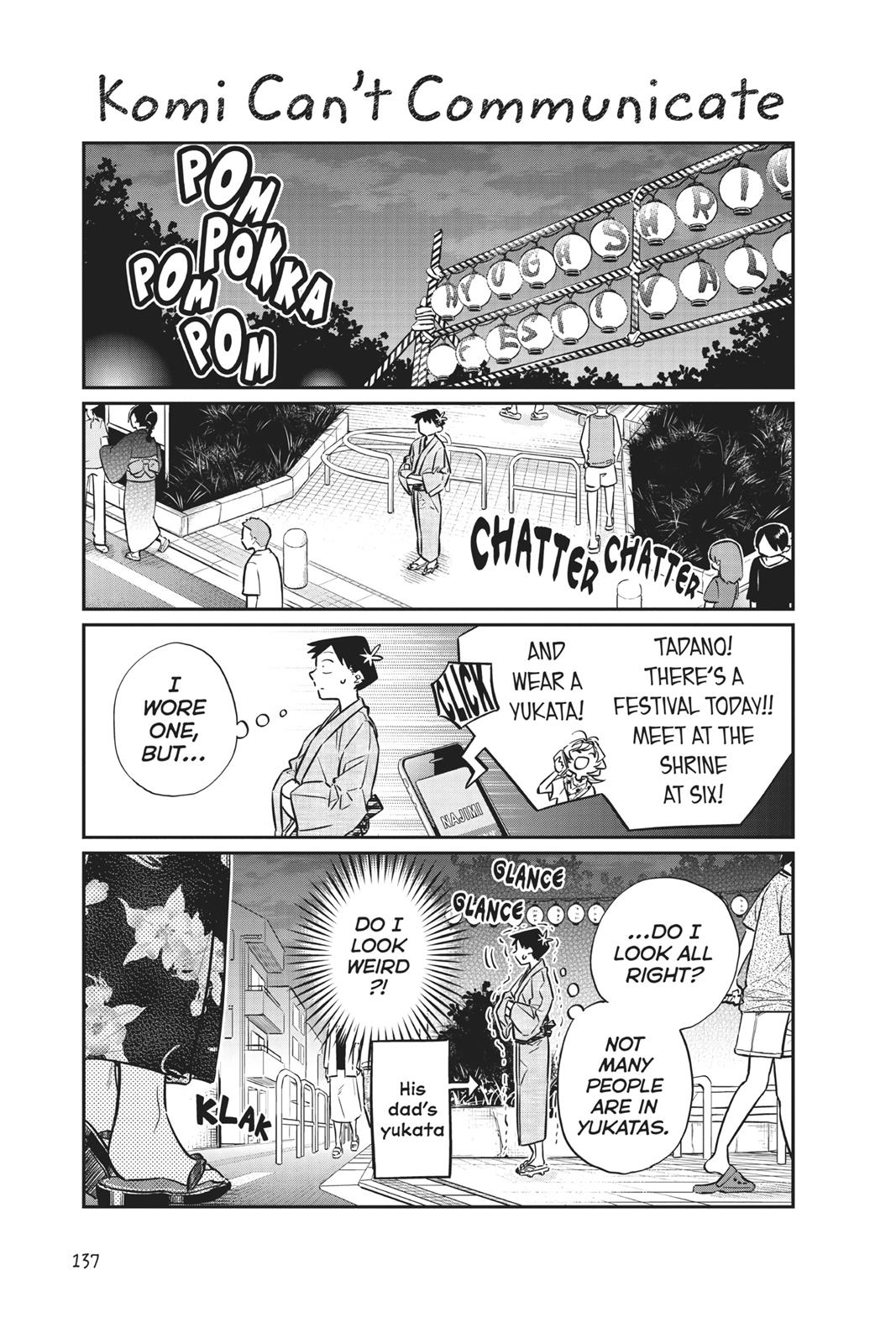Komi Can’t Communicate Chapter 46
