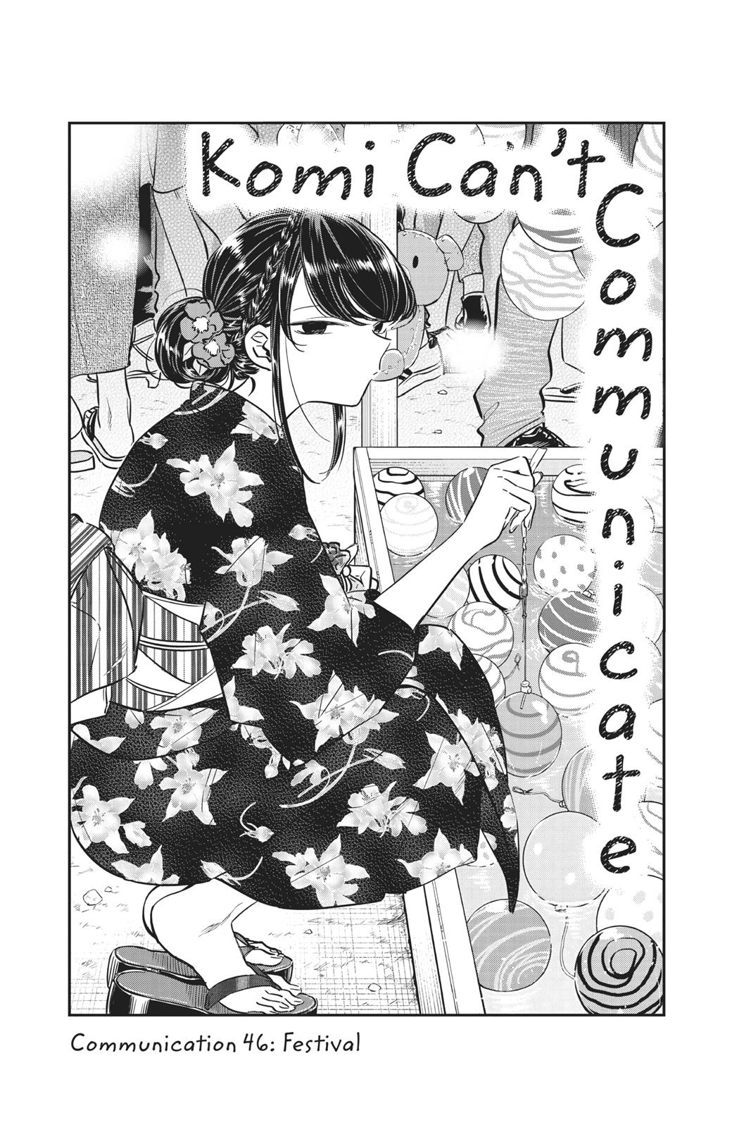 Komi Can’t Communicate Chapter 46