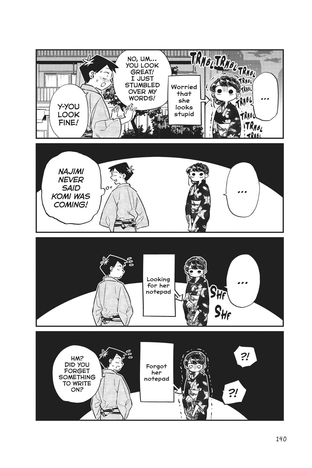 Komi Can’t Communicate Chapter 46
