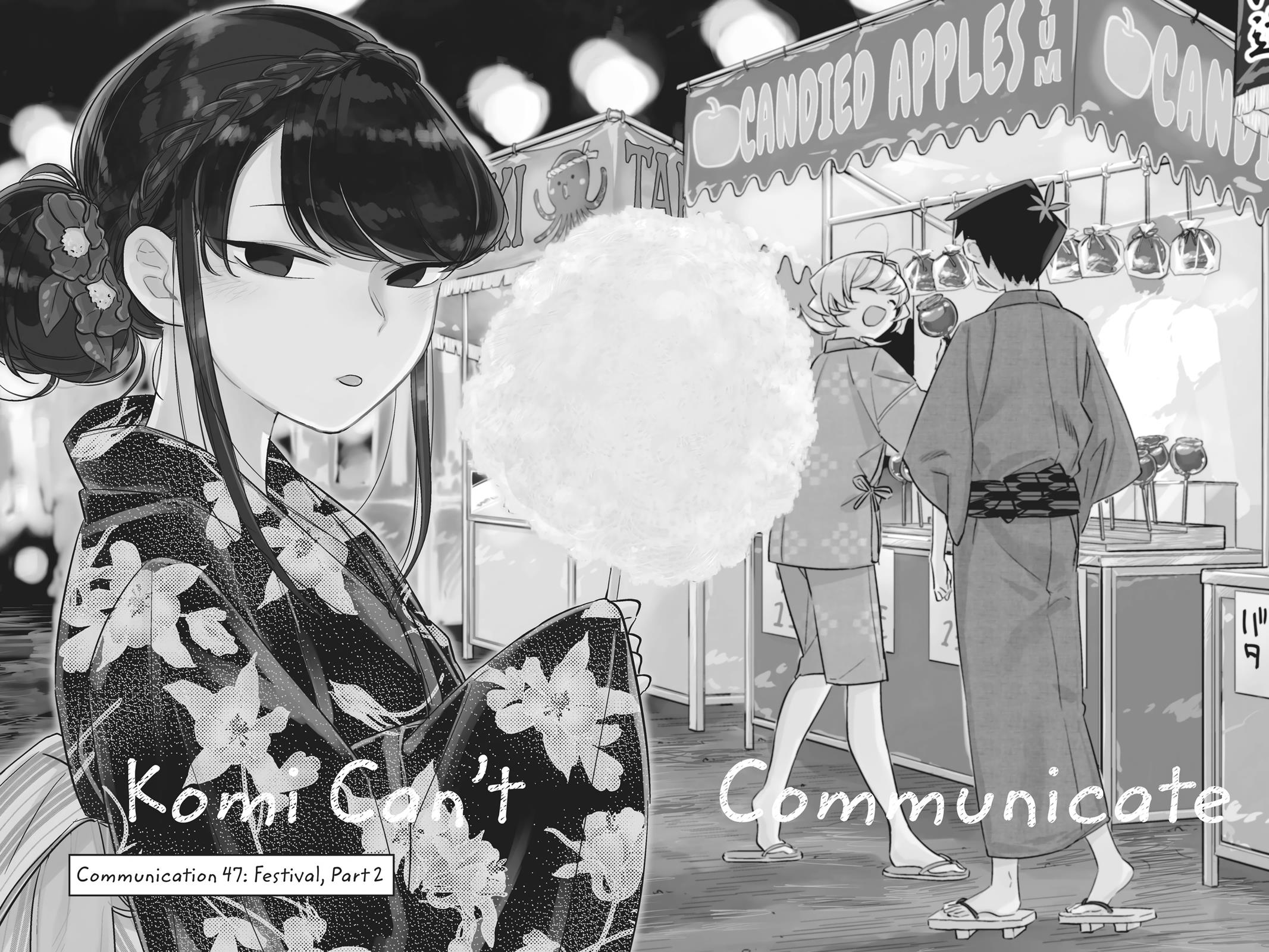 Komi Can’t Communicate Chapter 47