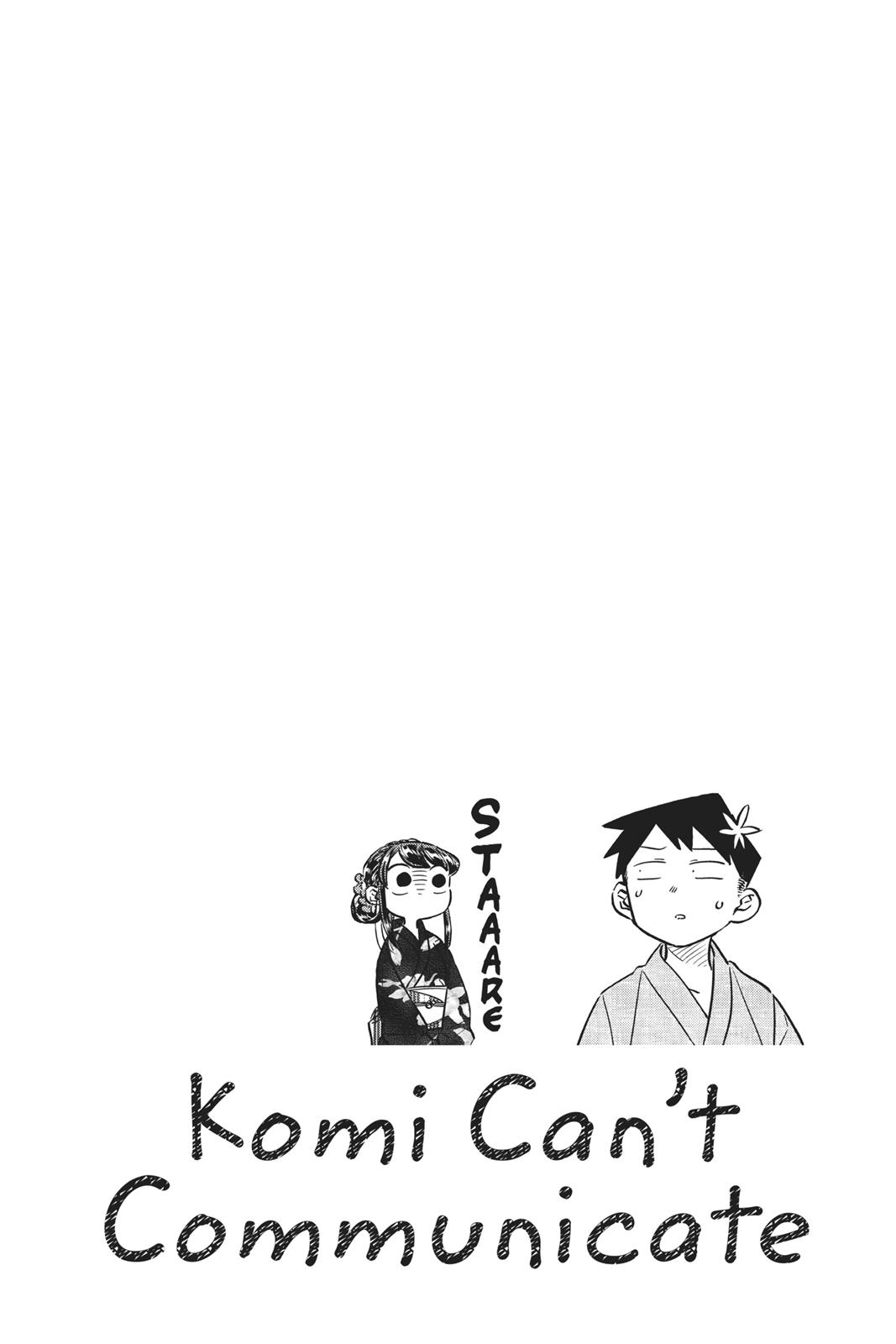 Komi Can’t Communicate Chapter 47