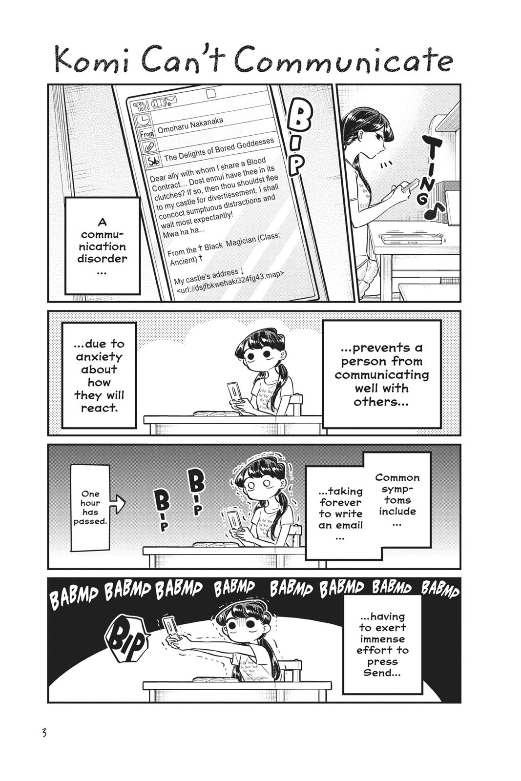 Komi Can’t Communicate Chapter 48