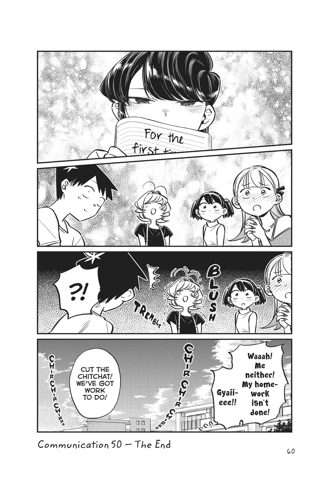 Komi Can’t Communicate Chapter 50