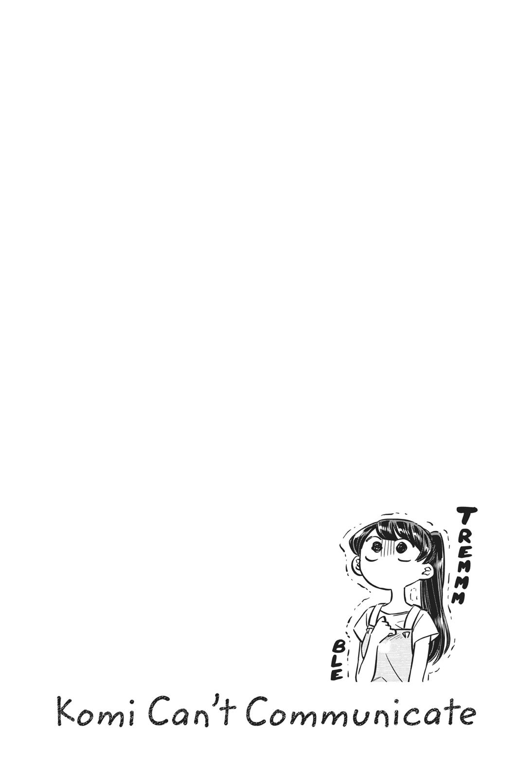 Komi Can’t Communicate Chapter 51