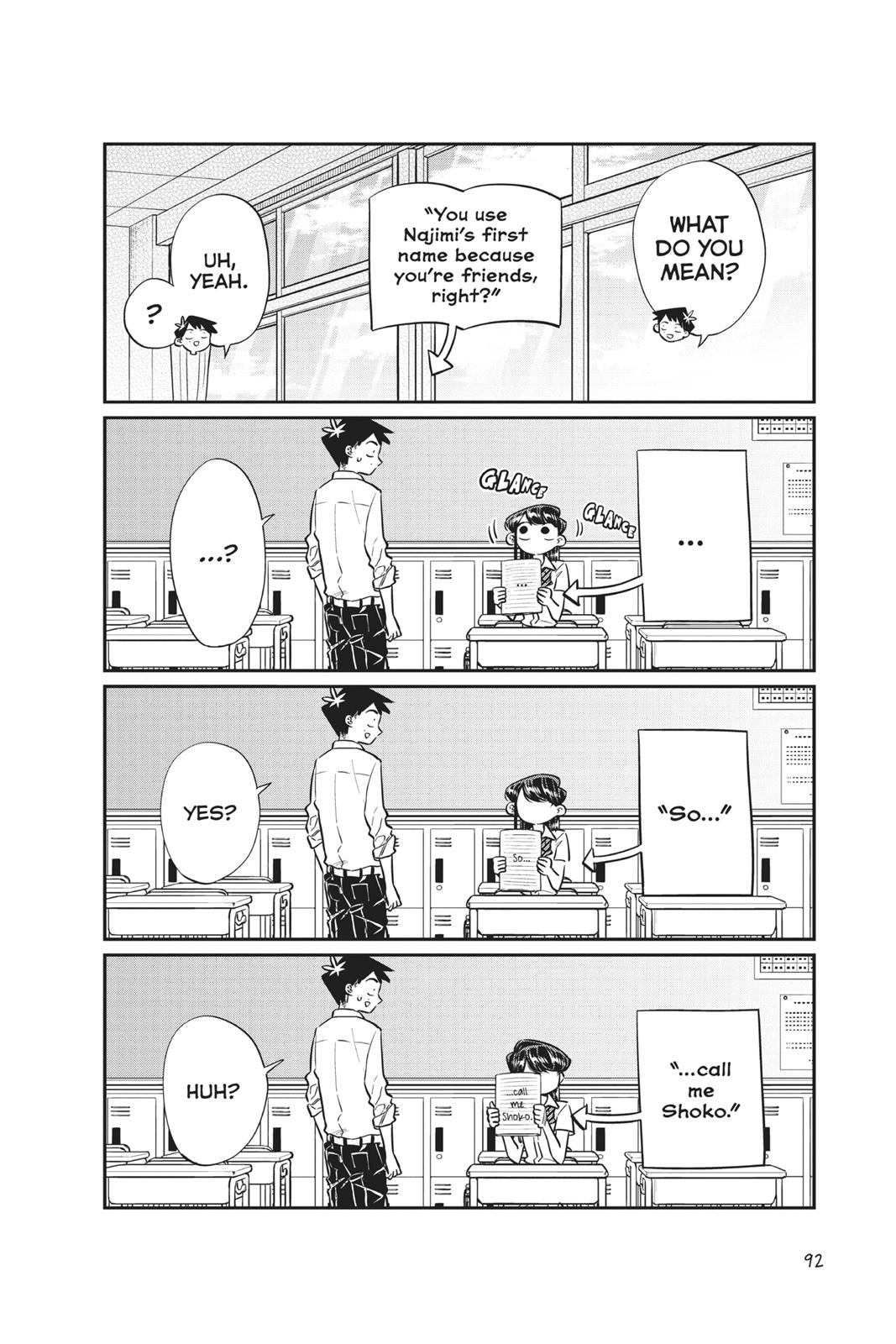 Komi Can’t Communicate Chapter 53