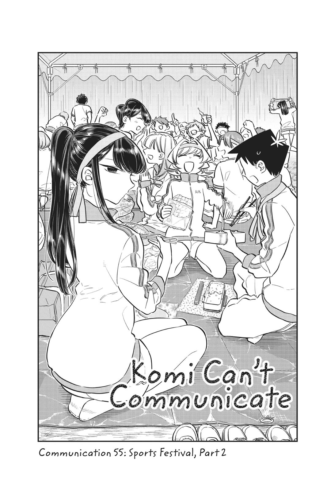 Komi Can’t Communicate Chapter 55