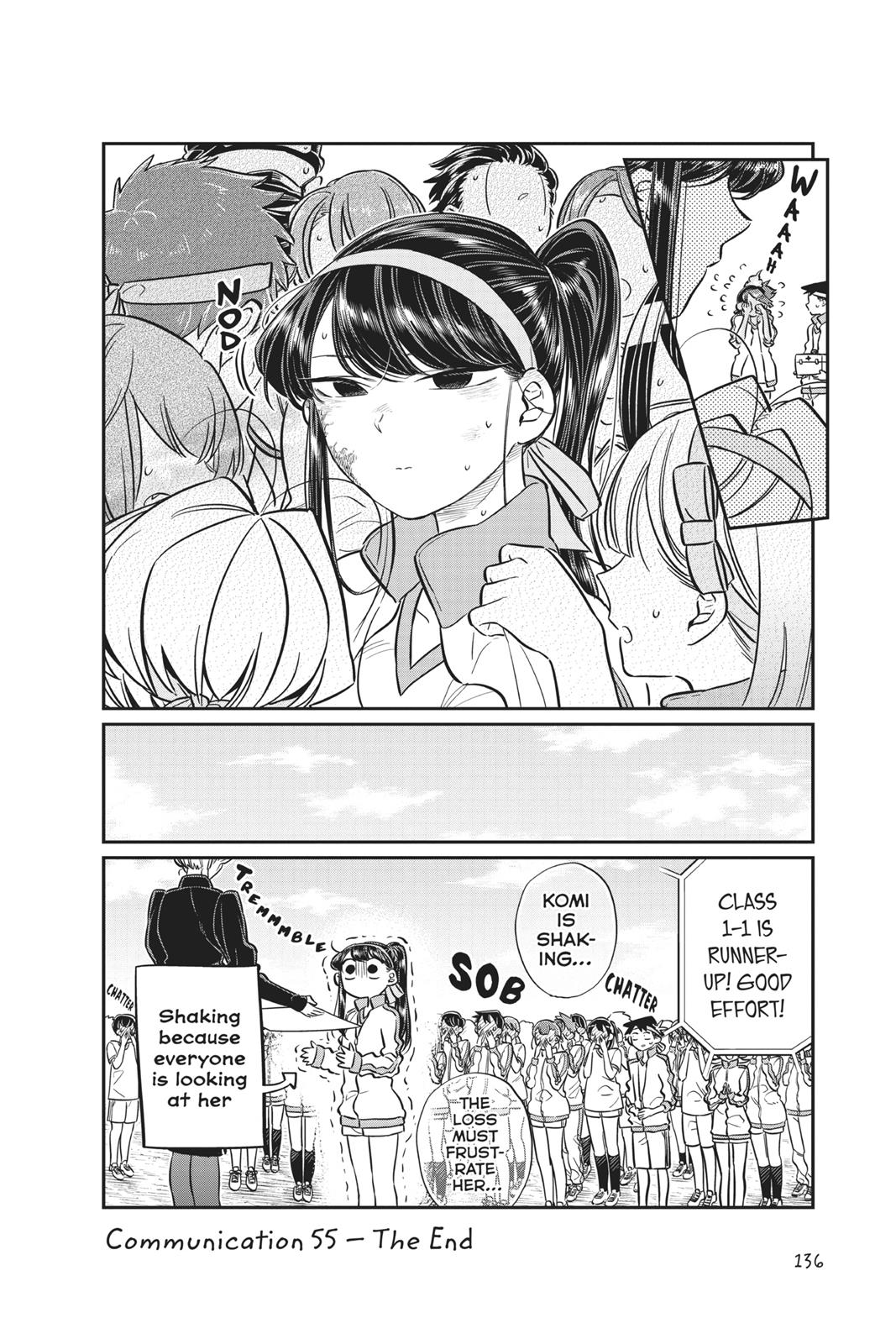 Komi Can’t Communicate Chapter 55