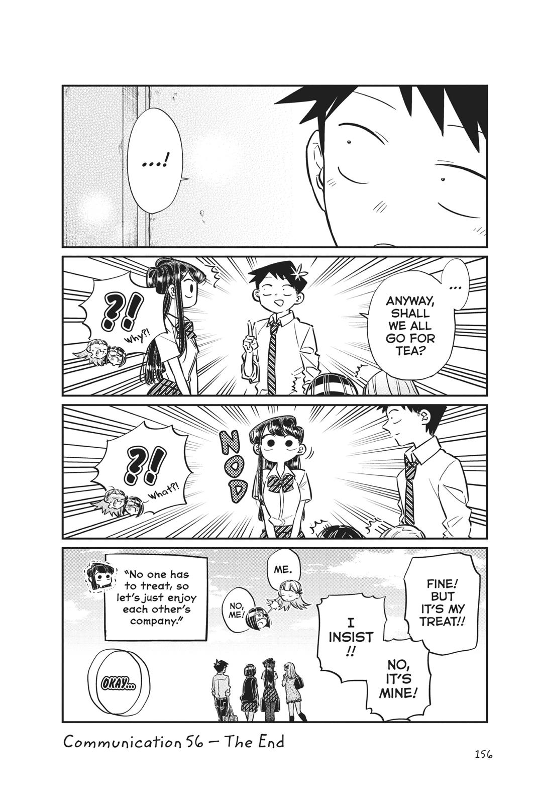 Komi Can’t Communicate Chapter 56