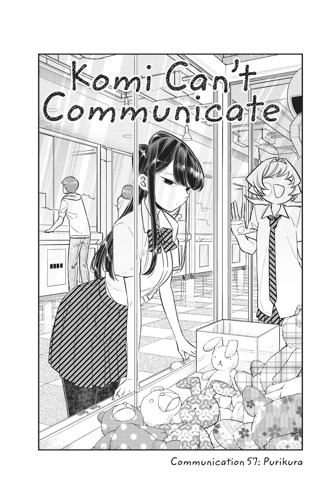 Komi Can’t Communicate Chapter 57