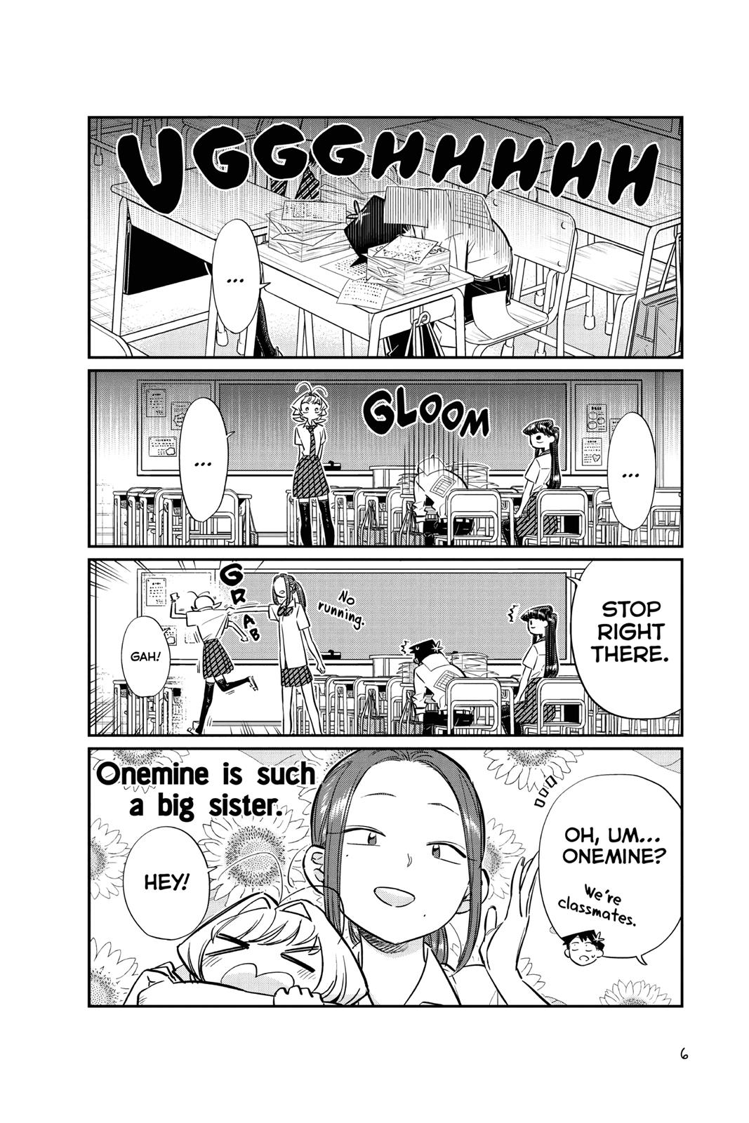 Komi Can’t Communicate Chapter 58