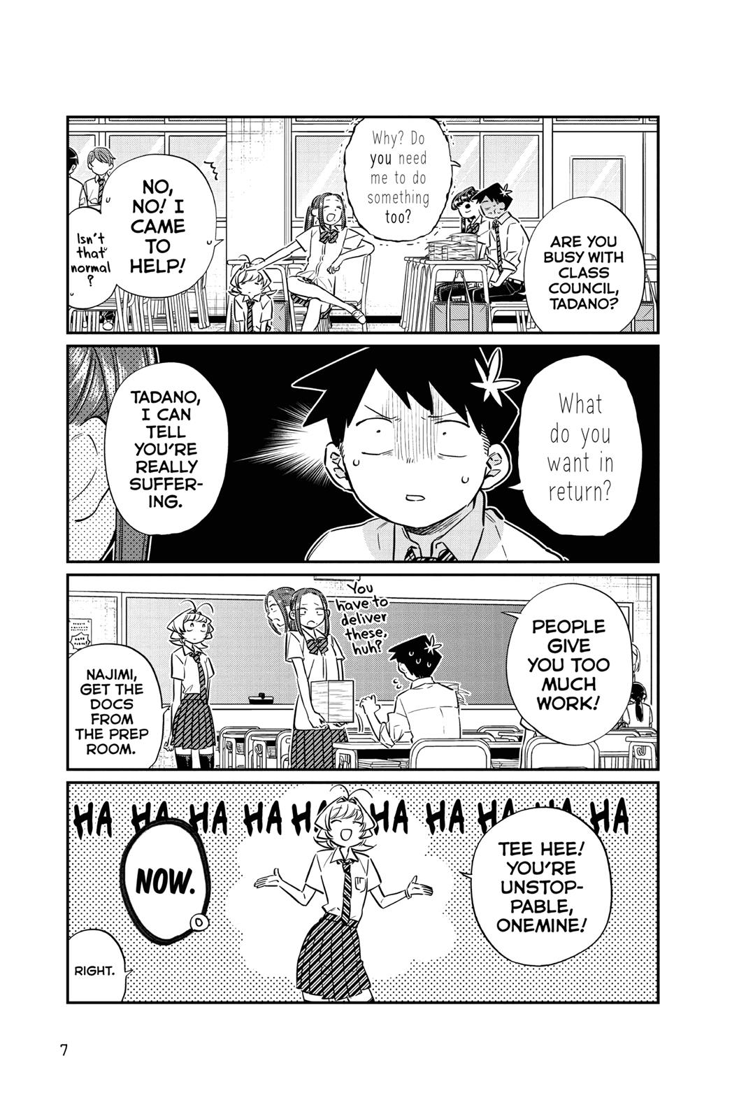 Komi Can’t Communicate Chapter 58