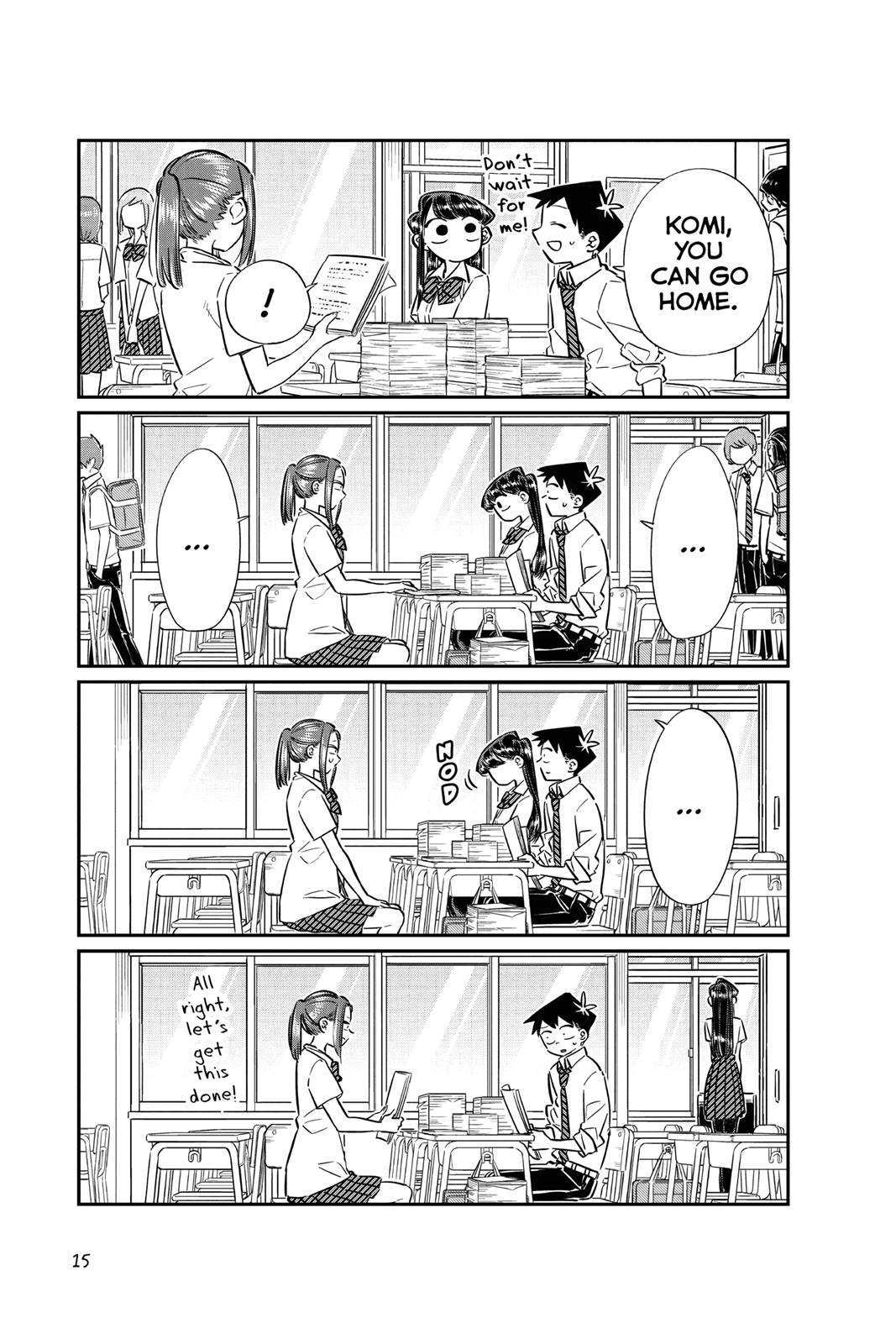 Komi Can’t Communicate Chapter 58
