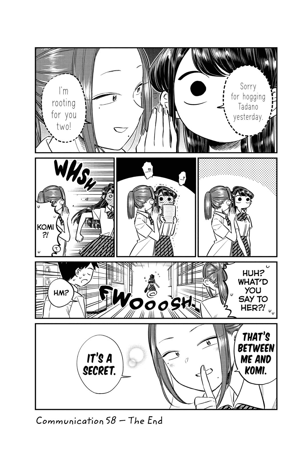 Komi Can’t Communicate Chapter 58