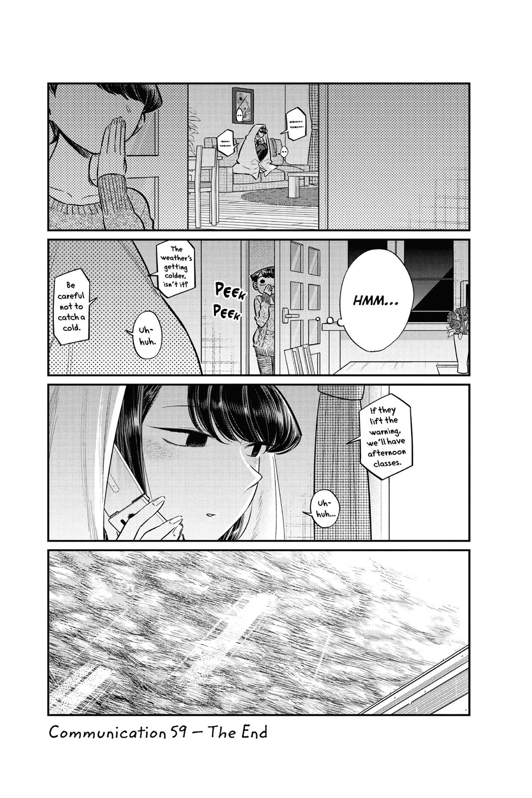 Komi Can’t Communicate Chapter 59