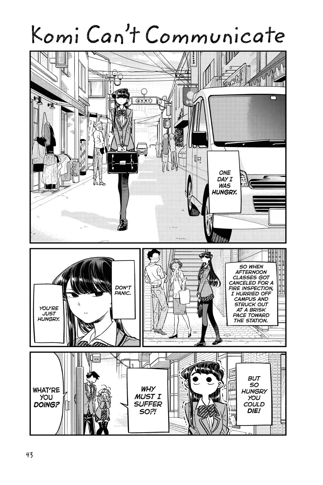 Komi Can’t Communicate Chapter 61