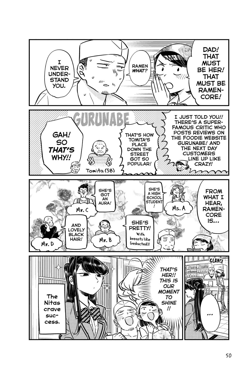 Komi Can’t Communicate Chapter 61