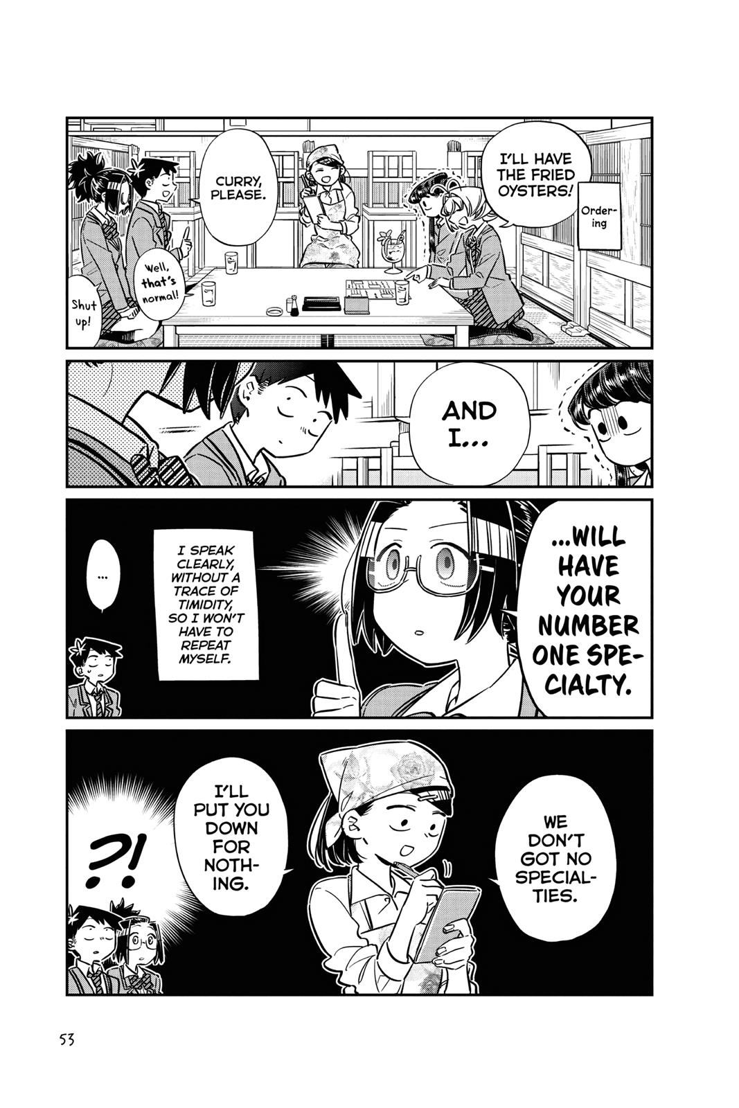 Komi Can’t Communicate Chapter 61