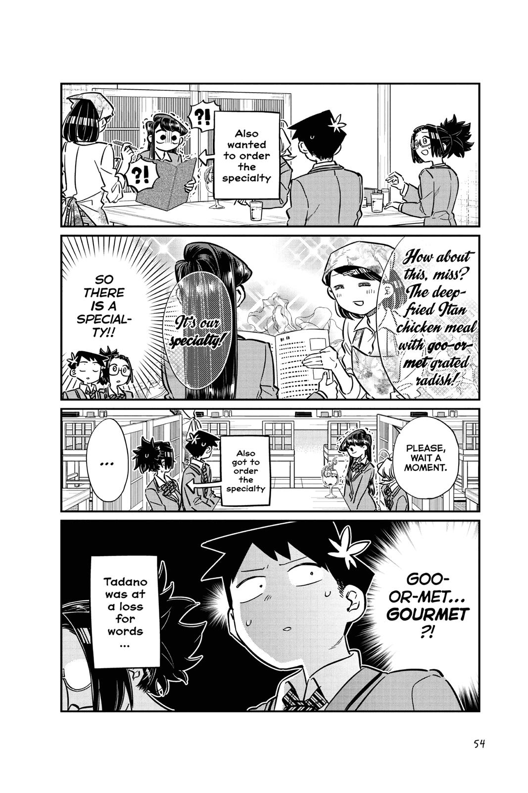 Komi Can’t Communicate Chapter 61