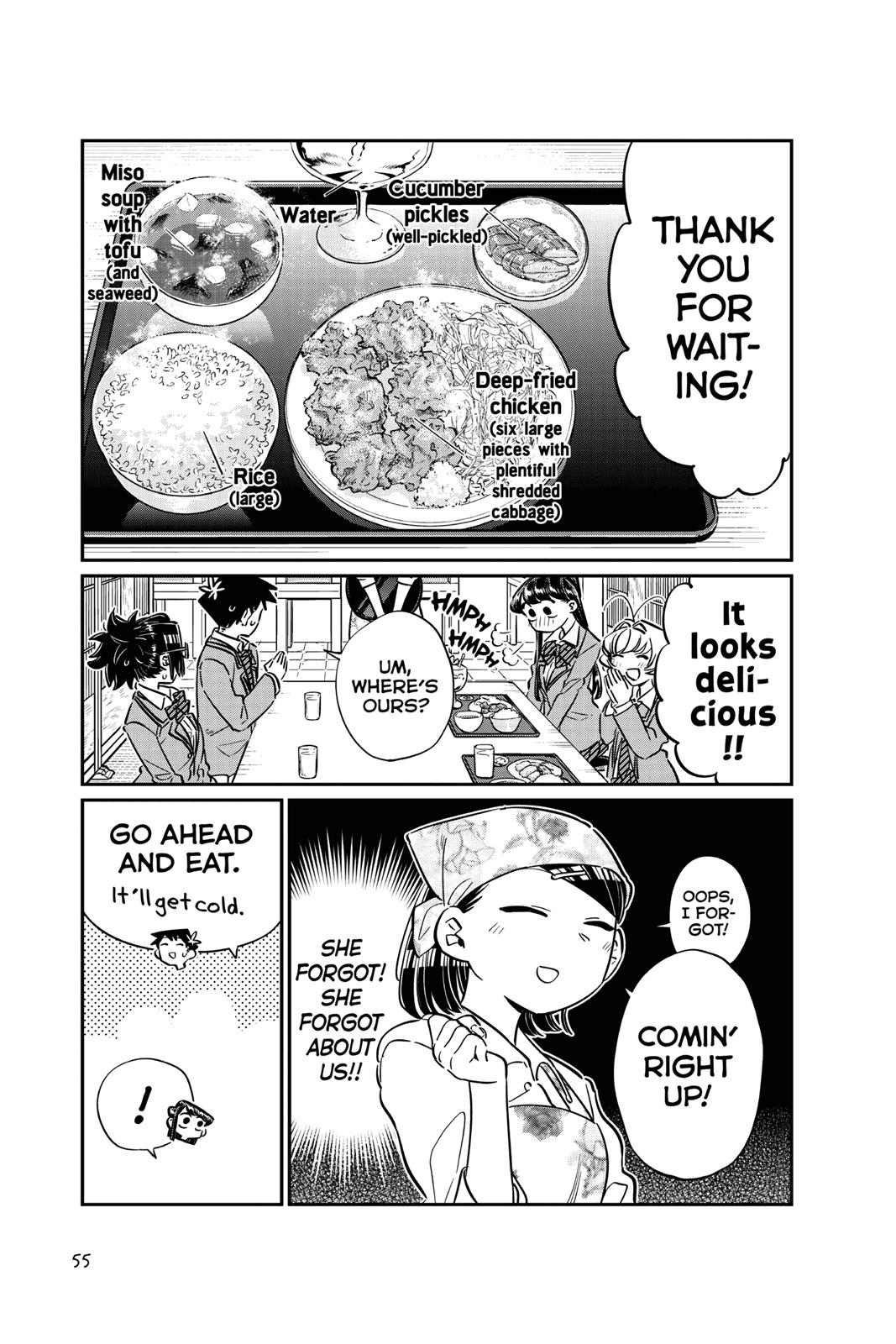 Komi Can’t Communicate Chapter 61