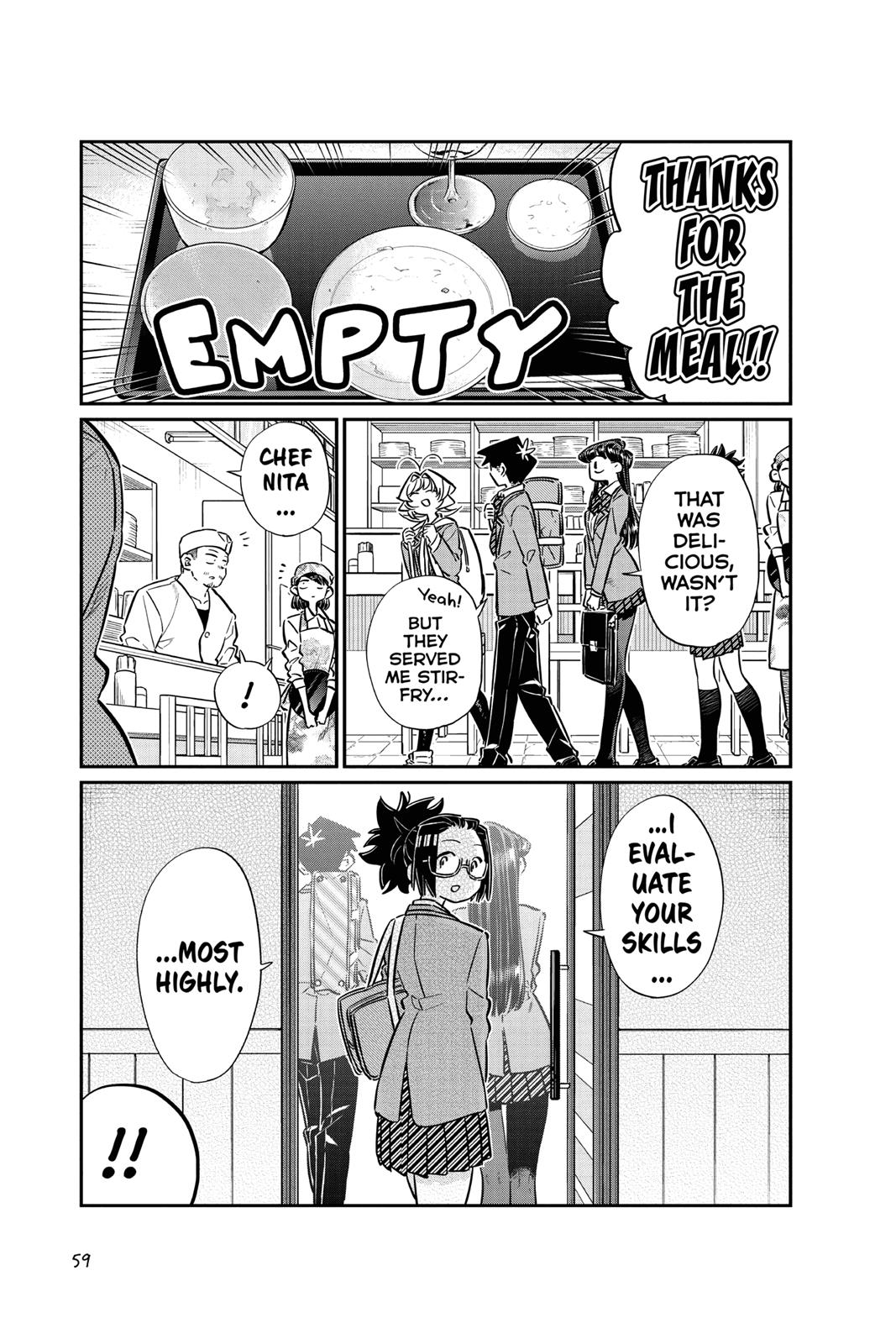 Komi Can’t Communicate Chapter 61